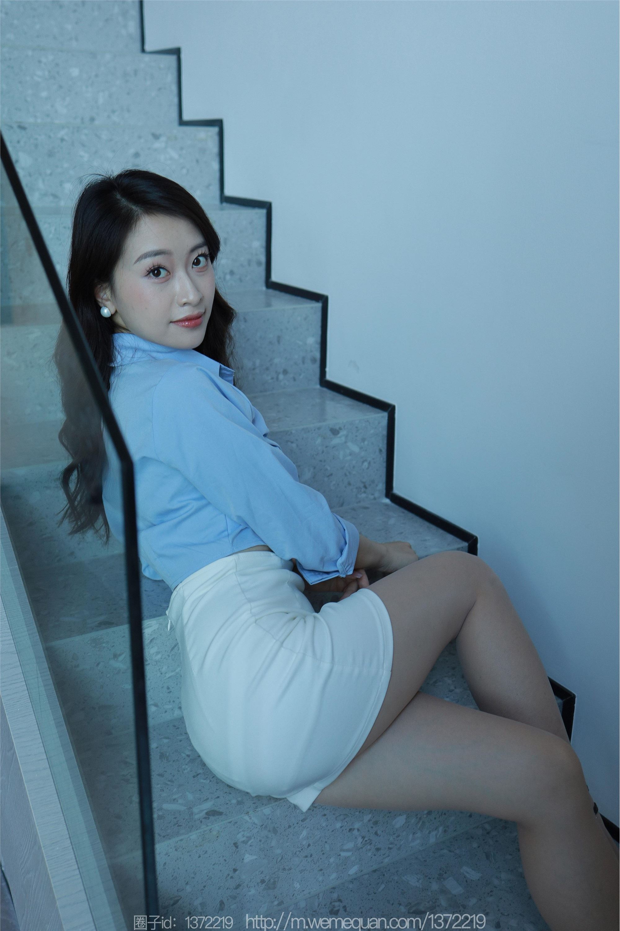 IESS异思趣向  2023.08.14 丝享家 1506 小婕《蓝领佳人》